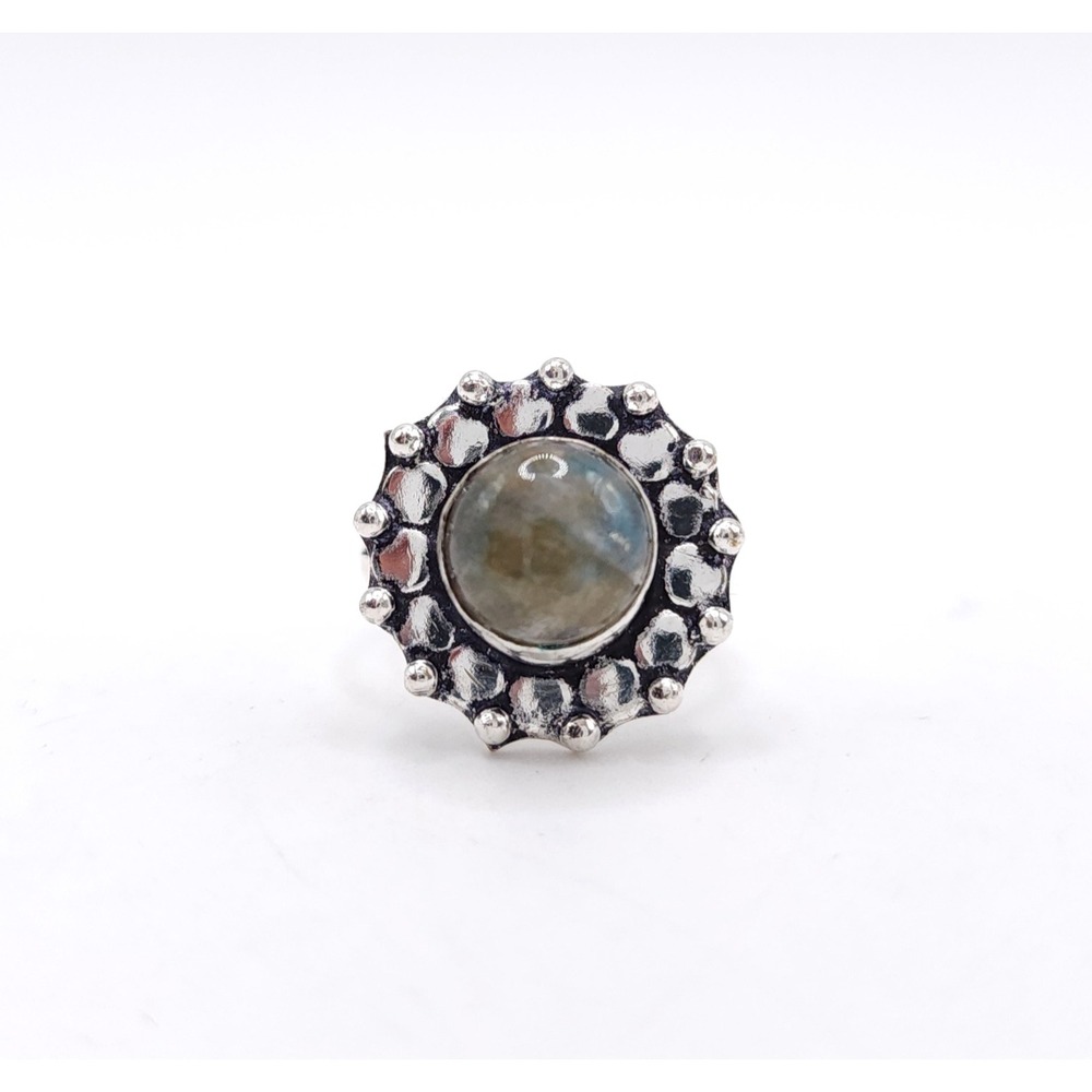 Boho Cabochon Statement Ring Size 5.5‎